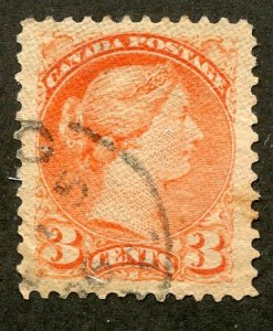 Canada, Scott #41, Used