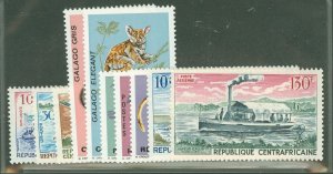 Central African Republic #110/C63 Mint (NH) Single (Complete Set)