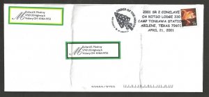 2001 Boy Scouts Abilene TX Order Arrow BSA OA Kotso Lodge 330 Tonkawa