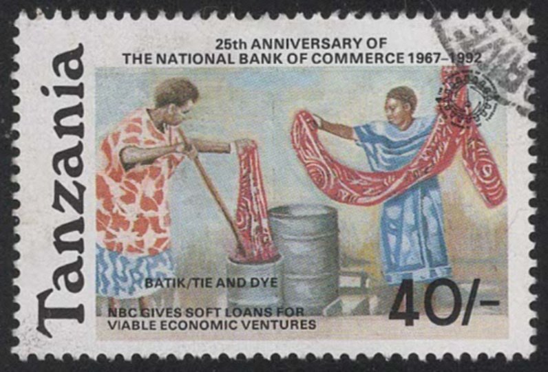 Tanzania #881 (1992), postally used single, cat. $1.10