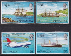 Bermuda 393-396 MNH VF