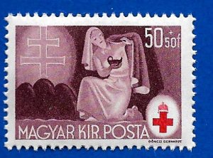 Hungary 1944 - MNH - Scott #B173 *