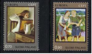 Finland #572-573 mint set, Europa 1975