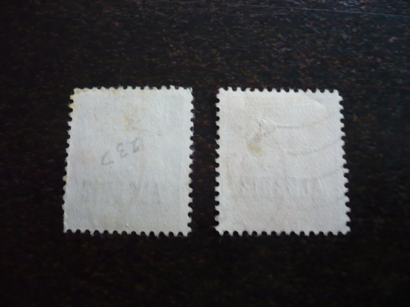 Stamps - Algeria - Scott# 192,194 - Used Set of 2 Stamps