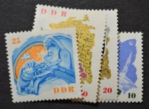 DDR Sc # 673-676, VF MH