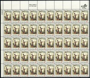 1470, Mint NH 8¢ Small Color Shift Freak Error Sheet of 50 - Stuart Katz