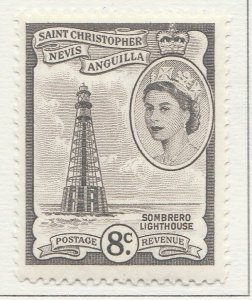 Colonie Inglesi British Colony ST CHRISTOPHER 1957 8c MH* A28P13F27195