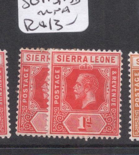 Sierra Leone SG 113,113b MNH (9dmi)