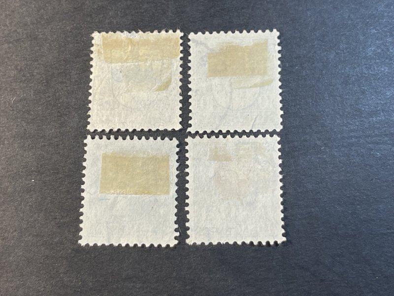 SWITZERLAND # B21-B24--USED----COMPLETE SET----SEMI-POSTAL----1922