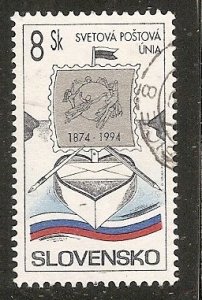 Slovakia   Scott  188   UPU Anniversary   Used