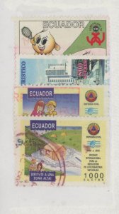 Ecuador #1372/1465  Multiple