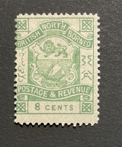 North Borneo Sc. #42 mint hinged