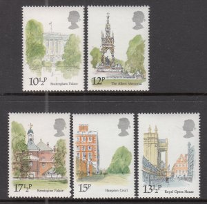 Great Britain 910-914 Architecture MNH VF