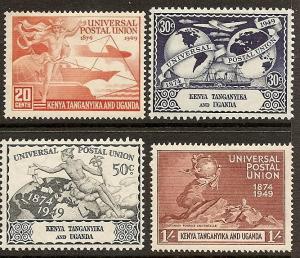 K.U.T.  94-97 Mint OG 1949 UPU