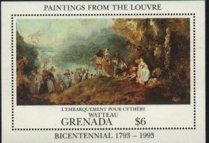 PAINTINGS by Grenada  MNH Scott 2172 SHEET  Value $ 7.25