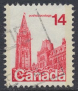 Canada  SC# 715  Used  Ottawa 13 x 13½   see  details & scans