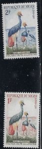 Niger 91-92 MNH 1959 issues (PEN)(ad4949)