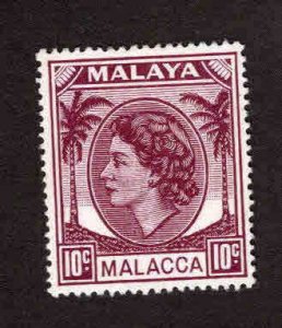 Malaya Malacca Scott 35 MH* stamps