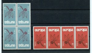 Ireland #204-205 X (4) (IR900) Comp 1965 Europe Issue, MNH, VF, CV$64.00