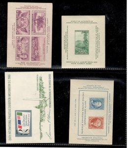 US SOUV SHEET COLLECTION, MNH, OG