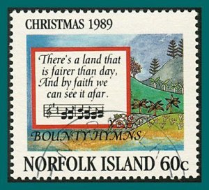 Norfolk Island 1989 Christmas, 60c used #463,SG471