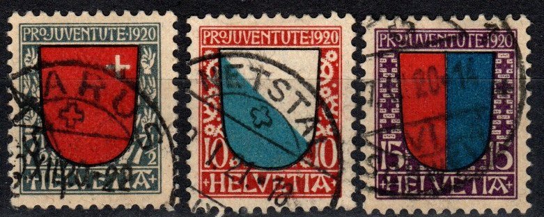 Switzerland #B15-7  F-VF Used CV $60.50 (X2418)