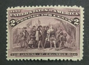 MOMEN: US STAMPS #231 MINT OG NH LOT #34906