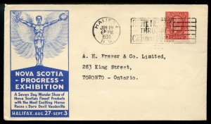 ?Nova Scotia Provincial Exhibition 1934 Halifax Progress advert cover Canada