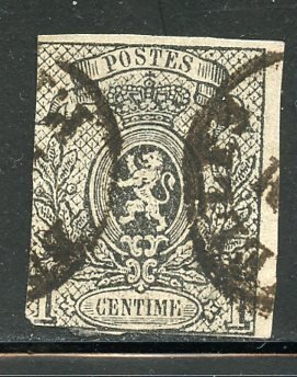 Belgium # 23, Used.