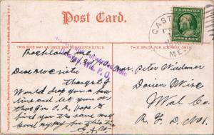 United States Wisconsin Missent and Forwarded from Delavan, Wis. P.O. 1910 vi...