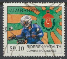 Zimbabwe SG 1035  SC#  867 Used  Health Campaign  see detail and scan 