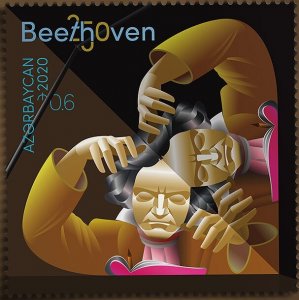 Azerbaijan 2020 MNH Stamps Music Composer Beethoven