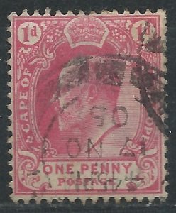 Cape of Good Hope 1902 - 1d Edward VII - SG71 used