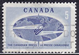 Canada 473 50th Anniversary of The Canadian Press 5¢ 1967