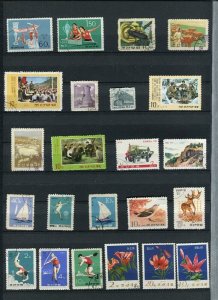 KOREA; 1960s-70s early Pictorial issues small useful used LOT on page