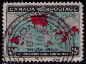 Canada #  86b  Used  VF light CDS cancel   Cat $ 12