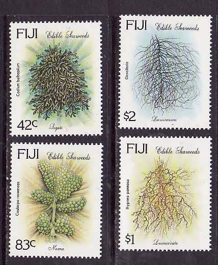 Fiji-Sc#707-10- id9-unused NH set-Marine Life-Seaweeds-1994-please note ther