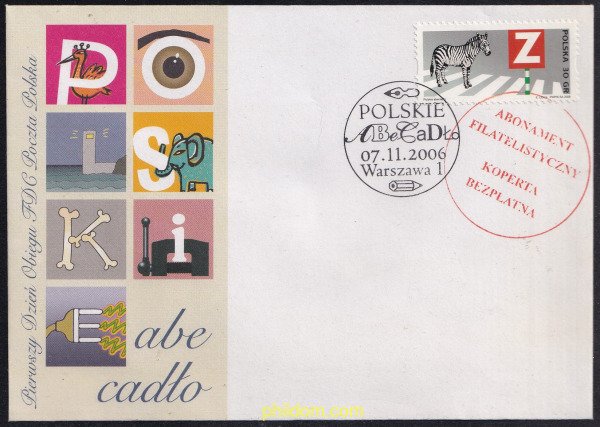 698692 MNH POLONIA 2006 ABECEDARIO