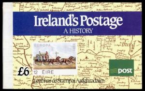 Ireland 804b Booklet MNH -Stamp on Stamp, Ireland's Postage