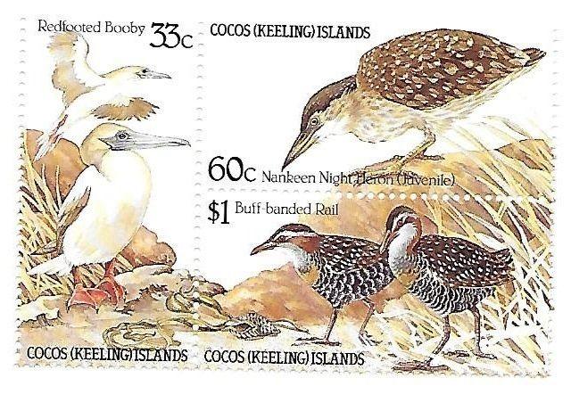 Cocos Islands 1985 Birds S/S MNH C1