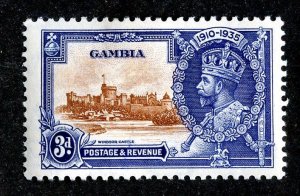 1935 Gambia Sc.# 126 m* cv $1.25 ( JUB 192 )