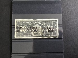 Canada Vintage Excise   stamp R30860