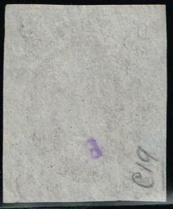 USA  #1 - Benjamin Franklin / 1847 - Used - 3 Margins - CV$350.00