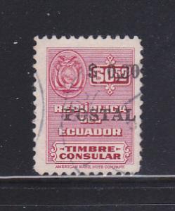 Ecuador 554 Set U Surcharge