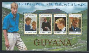 GUYANA SC# 3490 EF MNH 2000 Sheet/4