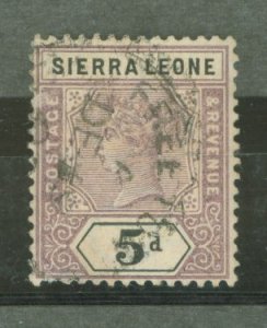 Sierra Leone #41 Used Single
