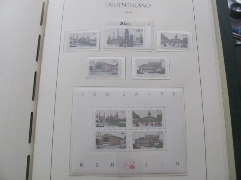 GERMANY BERLIN LIGHTHOUSE  ALBUM   1949-1990 MNH SOME BIG SETS SIGNED XF  (194)