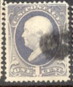 US Stamp #206 - Benjamin Franklin American Bank Note Issue