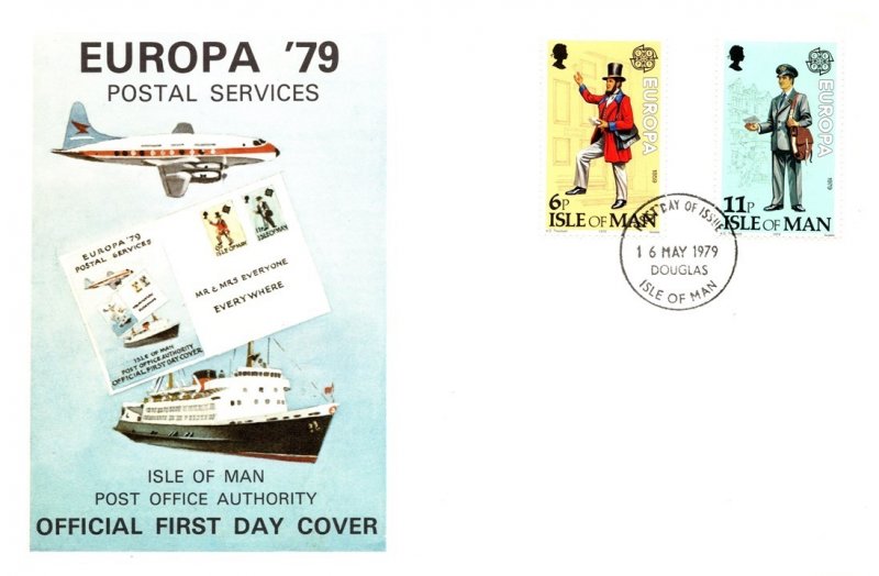 Isle of Man, Worldwide First Day Cover, Europa