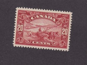 CANADA # 157 VF-MNH 20cts HARVESTING  CAT VALUE $200 SUPERB LARGE MARGINS